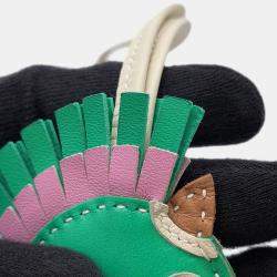 مملوكة مسبقًا حقيبة هيرمس جي كاماييل جلد لامبسكين بلون المنثى/ الموف سيلفستر/ شاي/ نتا