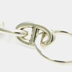Pre Owned Hermes Chaine D'Ancre MM Silver 925 Charm Bracelet Silver