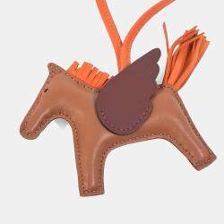 Pre Owned Hermes Pegasus Rodeo Bag Charm Small