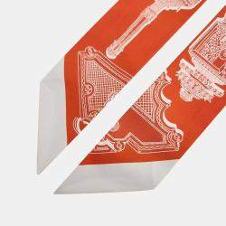 Pre Owned Hermès Multicolor Cotton Twilly scarf