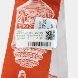 Pre Owned Hermès Multicolor Cotton Twilly scarf