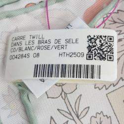 مملوكة مسبقًا Hermès silk multicolor scarf