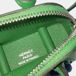 Pre Owned Hermès Bolide on Wheel  Leather Bag Charm (B)