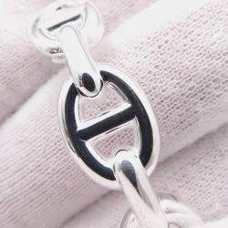 Pre Owned Hermes Chaine D'Ancre Bangle Size St Sv925