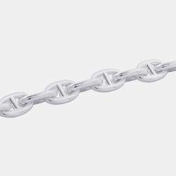 Pre Owned Hermes Chaine D'Ancre Bracelet 13 Frames Size Mm Sv925