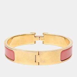 Pre Owned Hermès Click H Bangle Bracelet