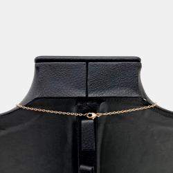 Pre Owned قلادة هيرمس بوب H معدنية بشعار