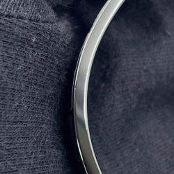 Pre Owned Hermes Clic H PM Black Matt Metal Bracelet