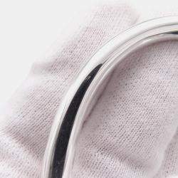 Pre Owned Hermes Nausicaa 16 Sterling Silver Women's Bracelet