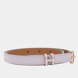 Pre Owned Hermes Pop H 15 Pink Epsom Belt