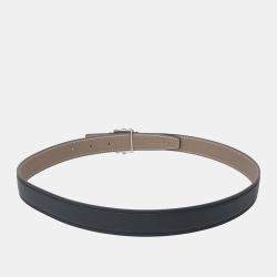 Pre Owned Hermès Maillon Bubble Reversible Belt (W)