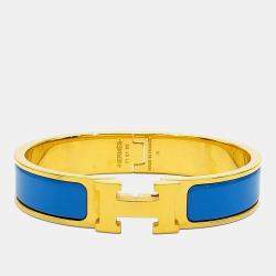 Pre Owned هي Hermes نقرة معدنية