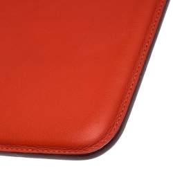 Hermes Orange Swift Leather Mini iPad Cover    