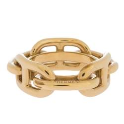 HERMES Permabrass Regate Scarf Ring 76820