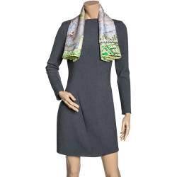 Hermès Multicolor Le Voyage de Pythéas Silk Scarf