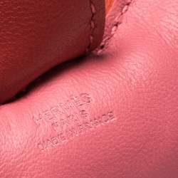 Pre Owned Hermes Tri Color GriGri Rodeo Horse Bag Charm PM