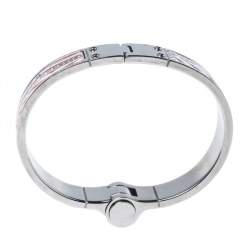 Pre Owned Hermes Multicolor Manufacture de Boucleries Hinged Narrow Bracelet S