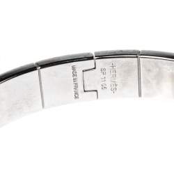 Pre Owned Hermes Multicolor Manufacture de Boucleries Hinged Narrow Bracelet S