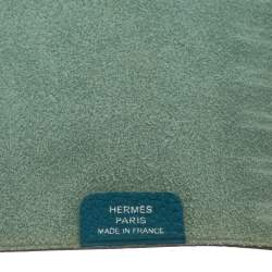 Pre Owned Hermes Blue Leather Agenda Cover