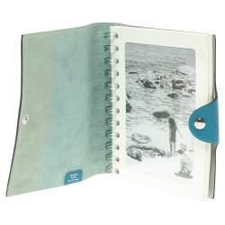 Pre Owned Hermes Blue Leather Agenda Cover
