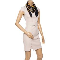 Pre Owned Hermes Black Qu'importe le Facon Silk Scarf