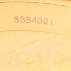 Pre Owned Hermes Clic Clac H Rouge Enamel Gold Plated Wide Bracelet GM