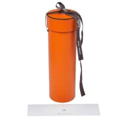 Pre Owned Hermès Multicolor Zebra Pegasus Silk Maxi Twilly