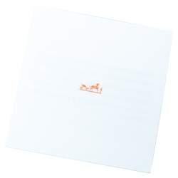 Pre Owned Hermès Clic H Blanc Enamel Palladium Plated Narrow Bracelet PM