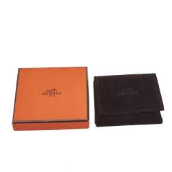 Pre Owned Hermès Soufre Leather Micro Kelly Bracelet M