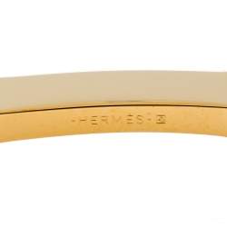 Pre Owned Hermès Gold Plated Constance Mini Belt Buckle