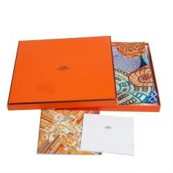 Pre Owned Hermès Multicolor Rêves d'Escargots Silk Scarf