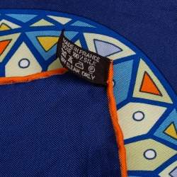 Pre Owned Hermès Multicolor Rêves d'Escargots Silk Scarf
