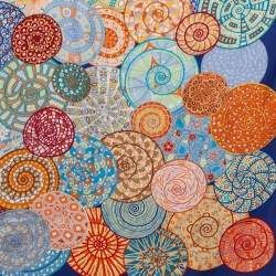 Pre Owned Hermès Multicolor Rêves d'Escargots Silk Scarf