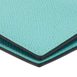 Hermes Bleu Atoll Epsom Globe Trotter PM Agenda Cover