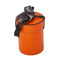 Pre Owned Hermès Blue & Green Rocabar Silk Twilly