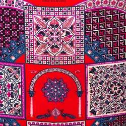 Pre Owned Hermes Multicolor Ciels Byzantins Printed Silk Square Scarf