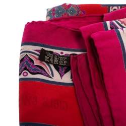 Pre Owned Hermes Multicolor Ciels Byzantins Printed Silk Square Scarf