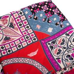 Pre Owned Hermes Multicolor Ciels Byzantins Printed Silk Square Scarf
