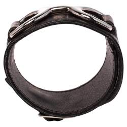 Pre Owned Hermes Chocolate Swift Leather Pavane Wrap Bracelet