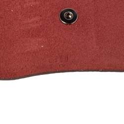 Pre Owned Hermes Red Togo Leather Ulysse PM Agenda Cover