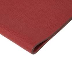 Pre Owned Hermes Red Togo Leather Ulysse PM Agenda Cover