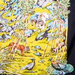 Pre Owned Hermès Multicolor Sichuan Silk Scarf