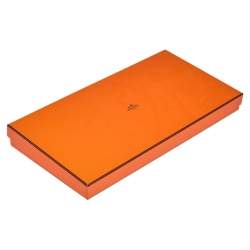 Pre Owned Hermes Light Grey Logo Jacquard Cashmere & Silk Shawl