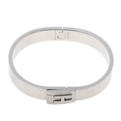 Pre Owned Hermes Palladium Plated Jet Bracelet