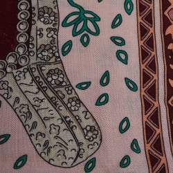 Pre Owned Hermés Multicolor Cavaliers Du Caucase Cashmere & Silk Scarf 