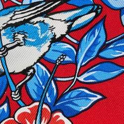 Pre Owned Hermes Multicolor Jungle Love Love Silk Twilly