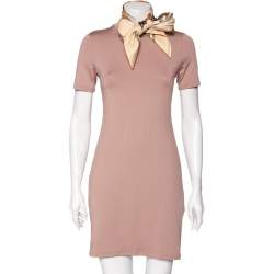 Pre Owned Hermes Beige La Ronde Des Jockeys Silk Square Scarf