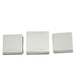 Pre Owned Hermès Palladium Plated Medor Scarf Rings