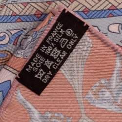 Pre Owned Hermès Multicolor Le Jardin De La Maharani Silk Scarf