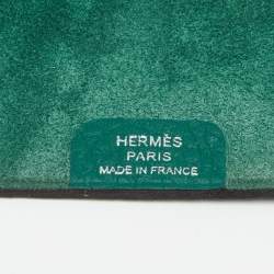 Hermes Menthe Clemence Leather Ulysee MM Agenda/Notebook 